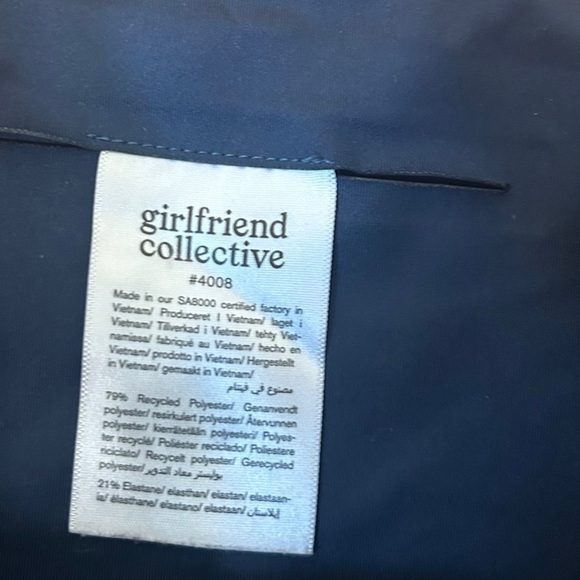 Girlfriend Collective Midnight Compressive High-Rise Legging - Picture 9 of 13